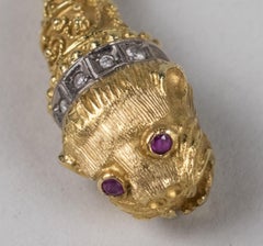 18 Karat Yellow Gold Lalaounis Style Necklace and Ring