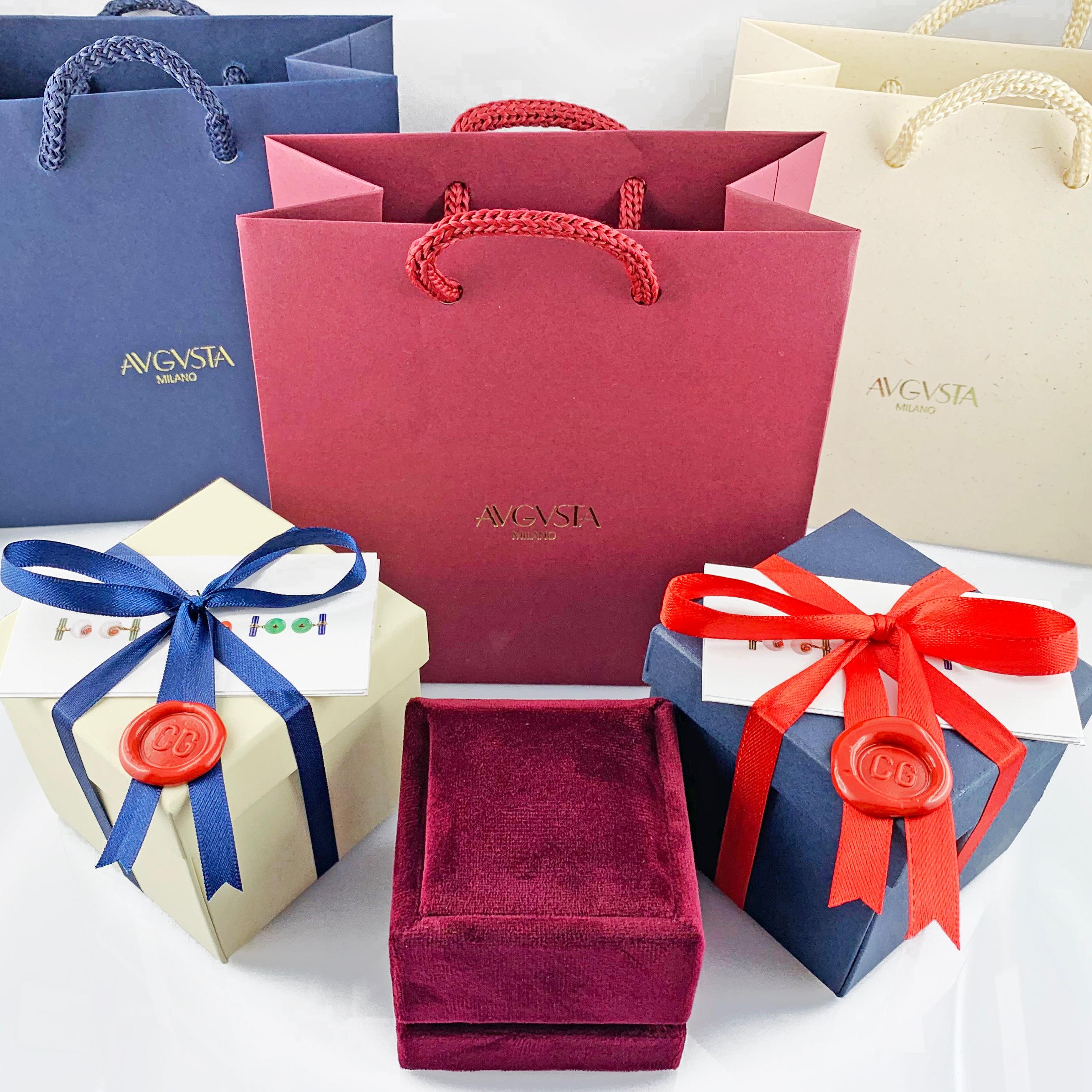 18 Karat Gelbgold Lapislazuli Mond schmetternde Gesicht Manschettenknöpfe für Damen oder Herren im Angebot