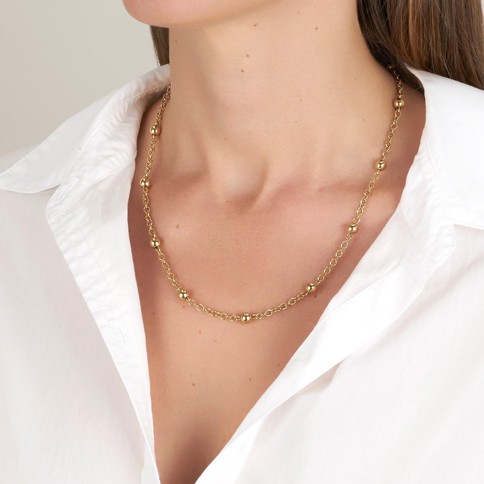 natasha gold necklace