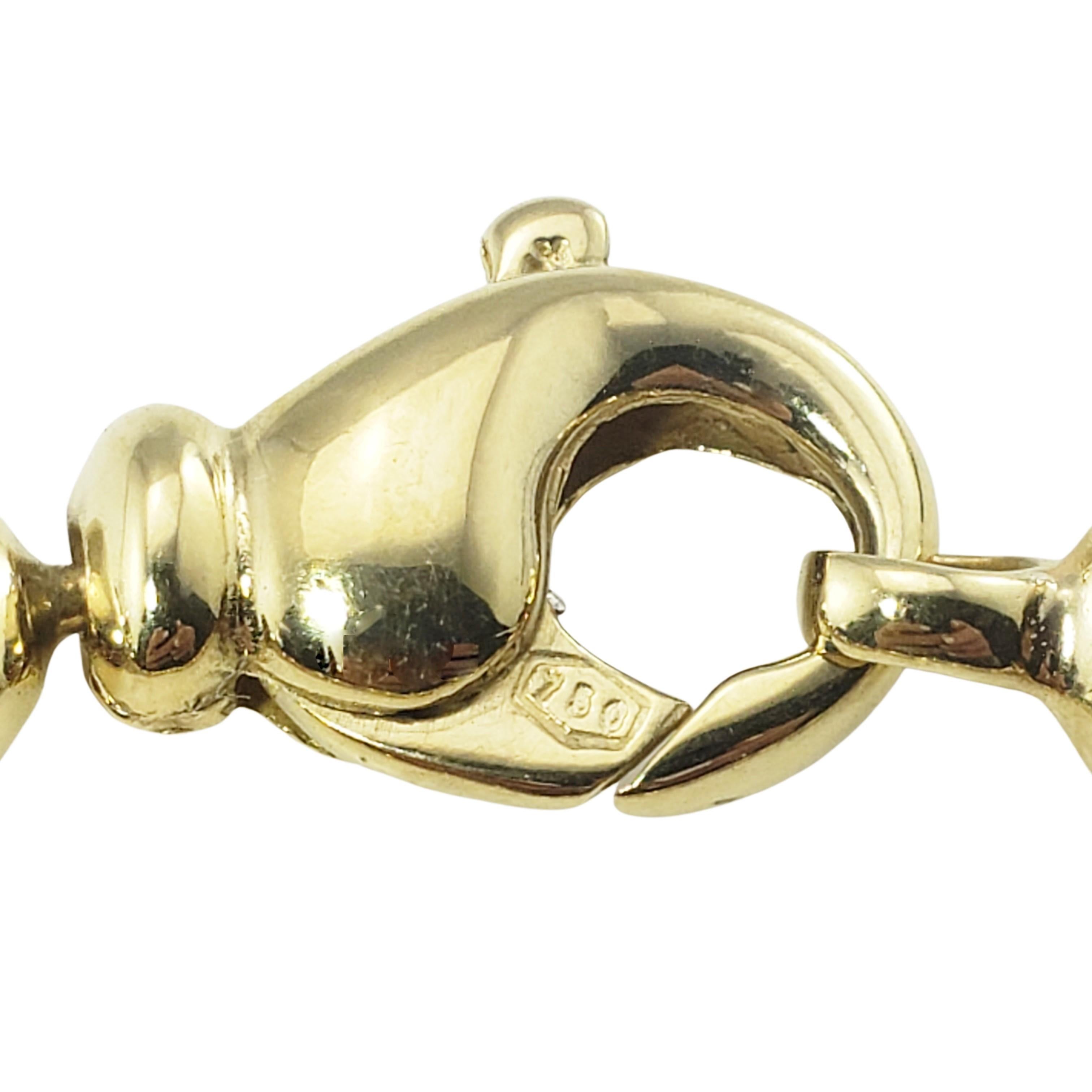 Bracelet à maillons en or jaune 18 carats 1