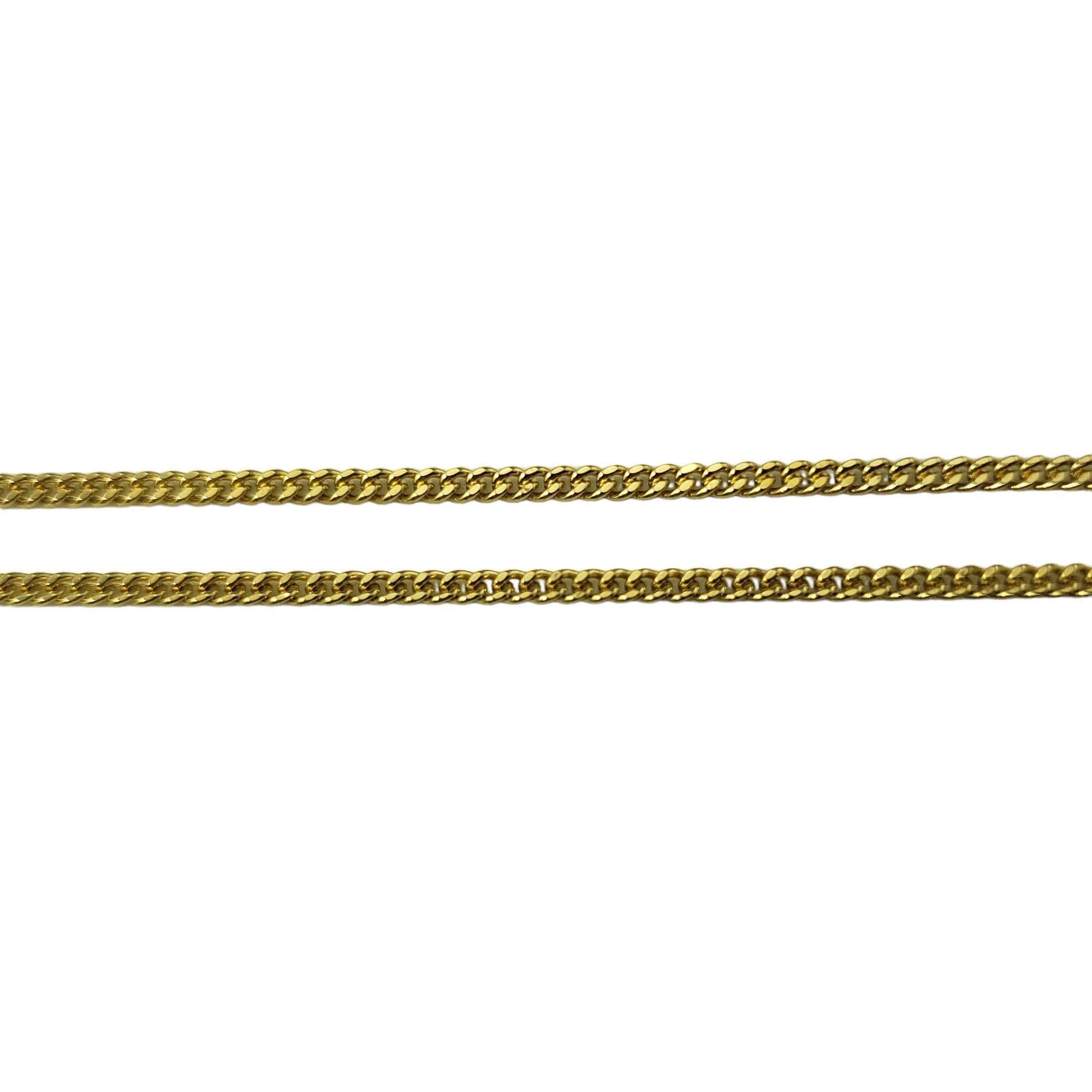  18 Karat Yellow Gold Link Chain Necklace #15608 1