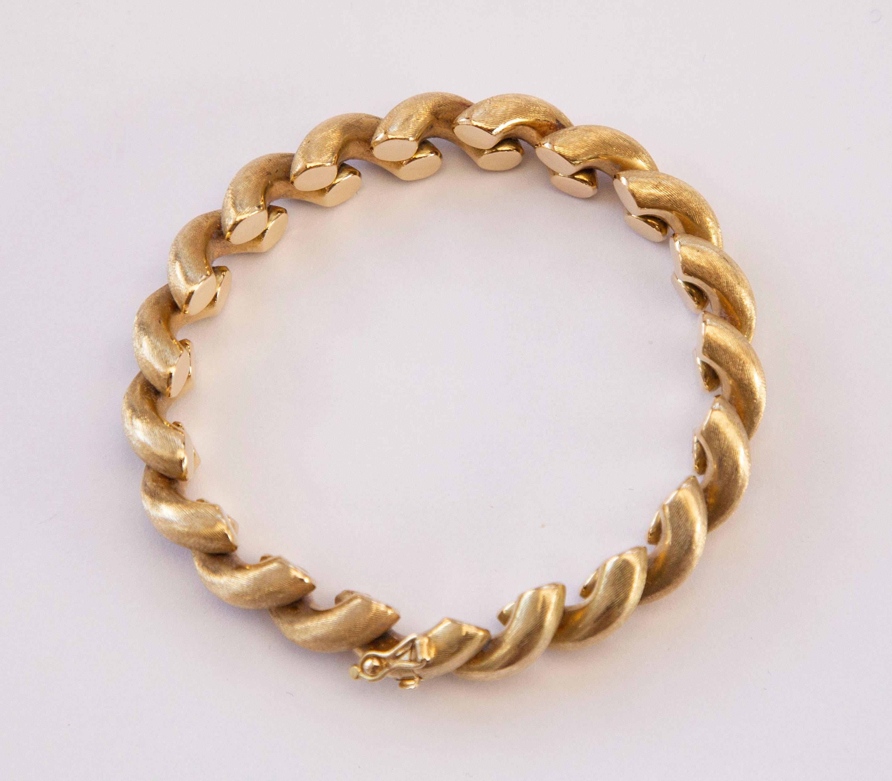 10k gold san marco bracelet