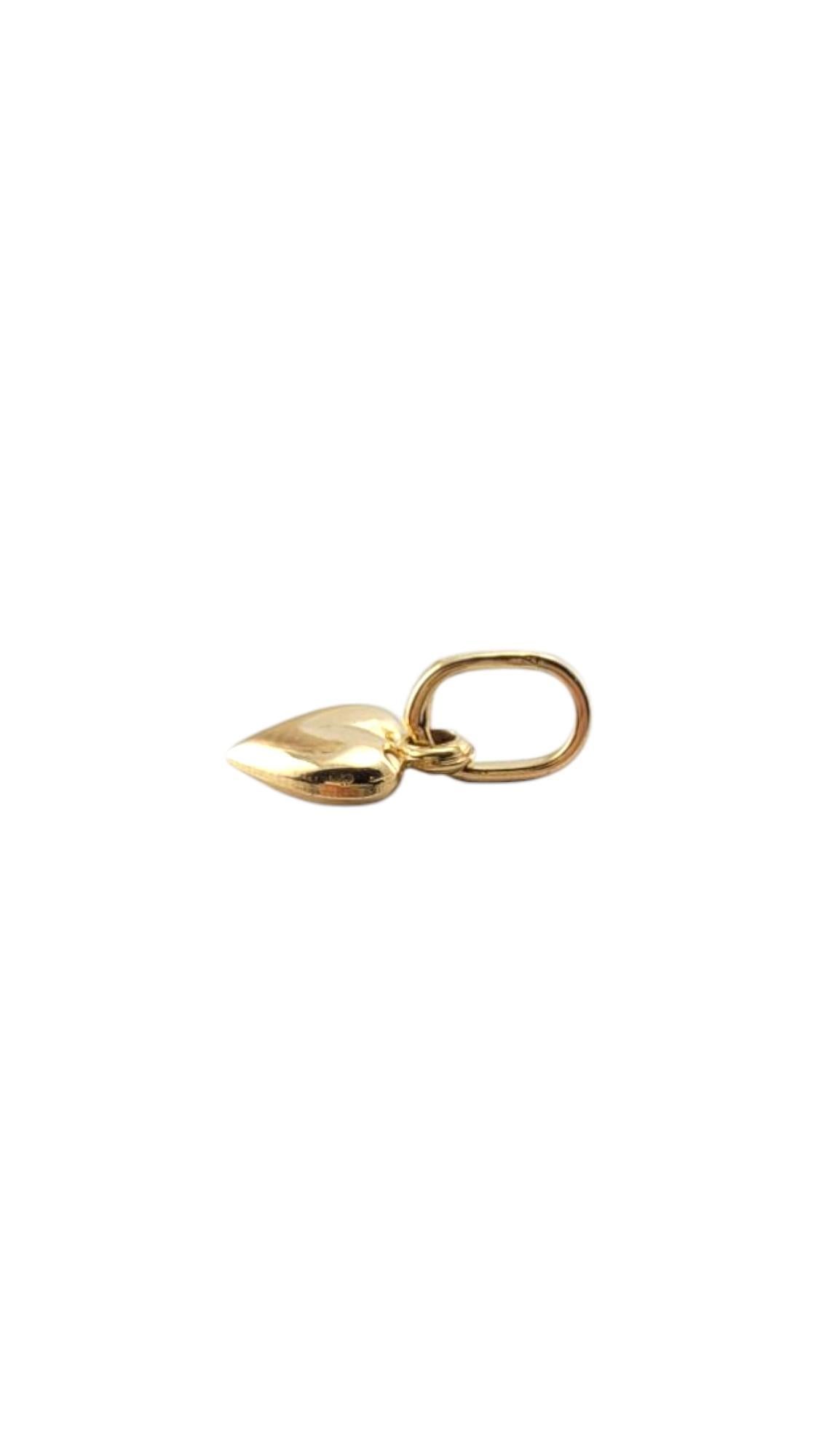 Women's 18 Karat Yellow Gold Mini Heart Charm #21318