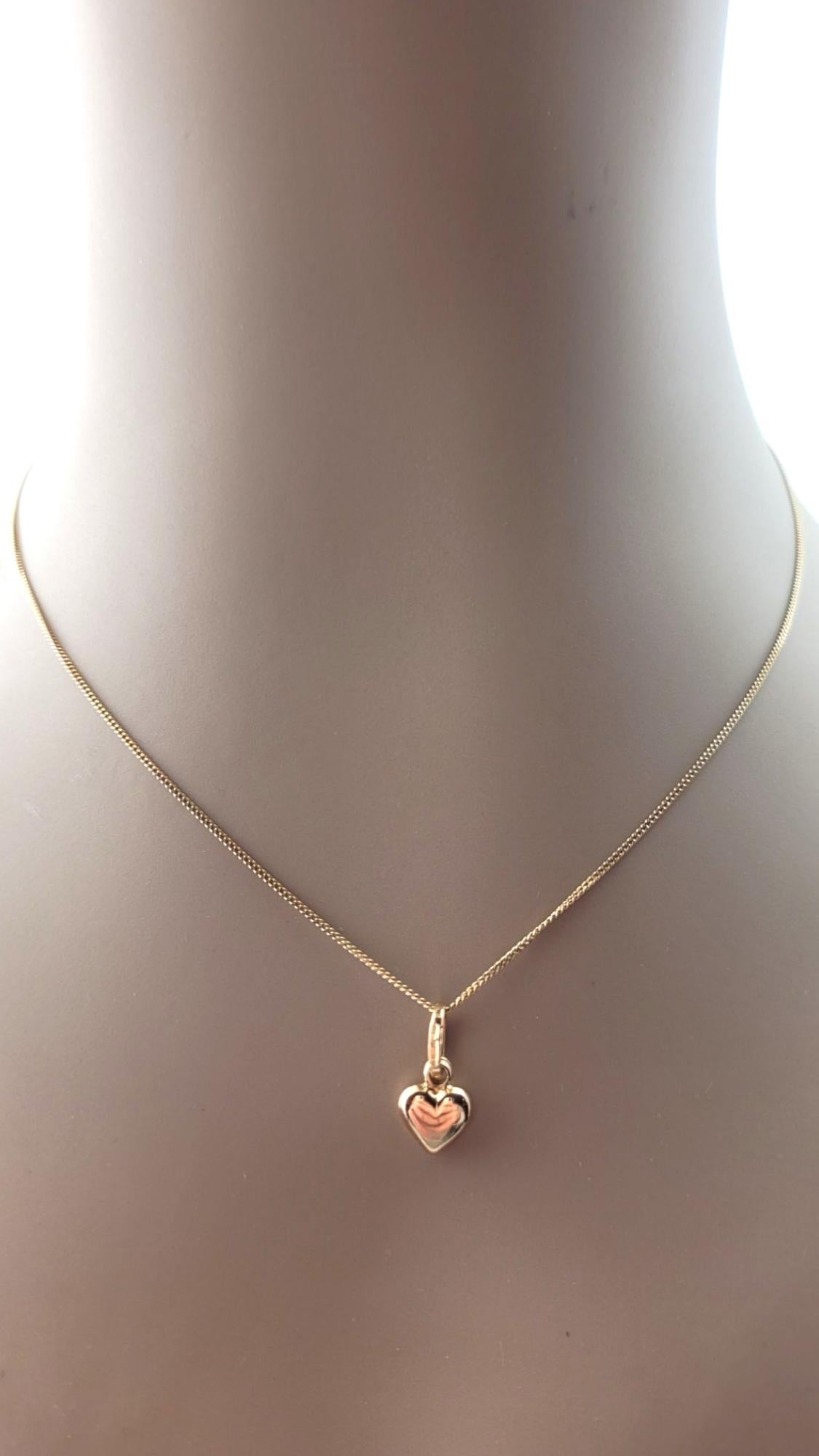 18 Karat Yellow Gold Mini Heart Charm #21318 5
