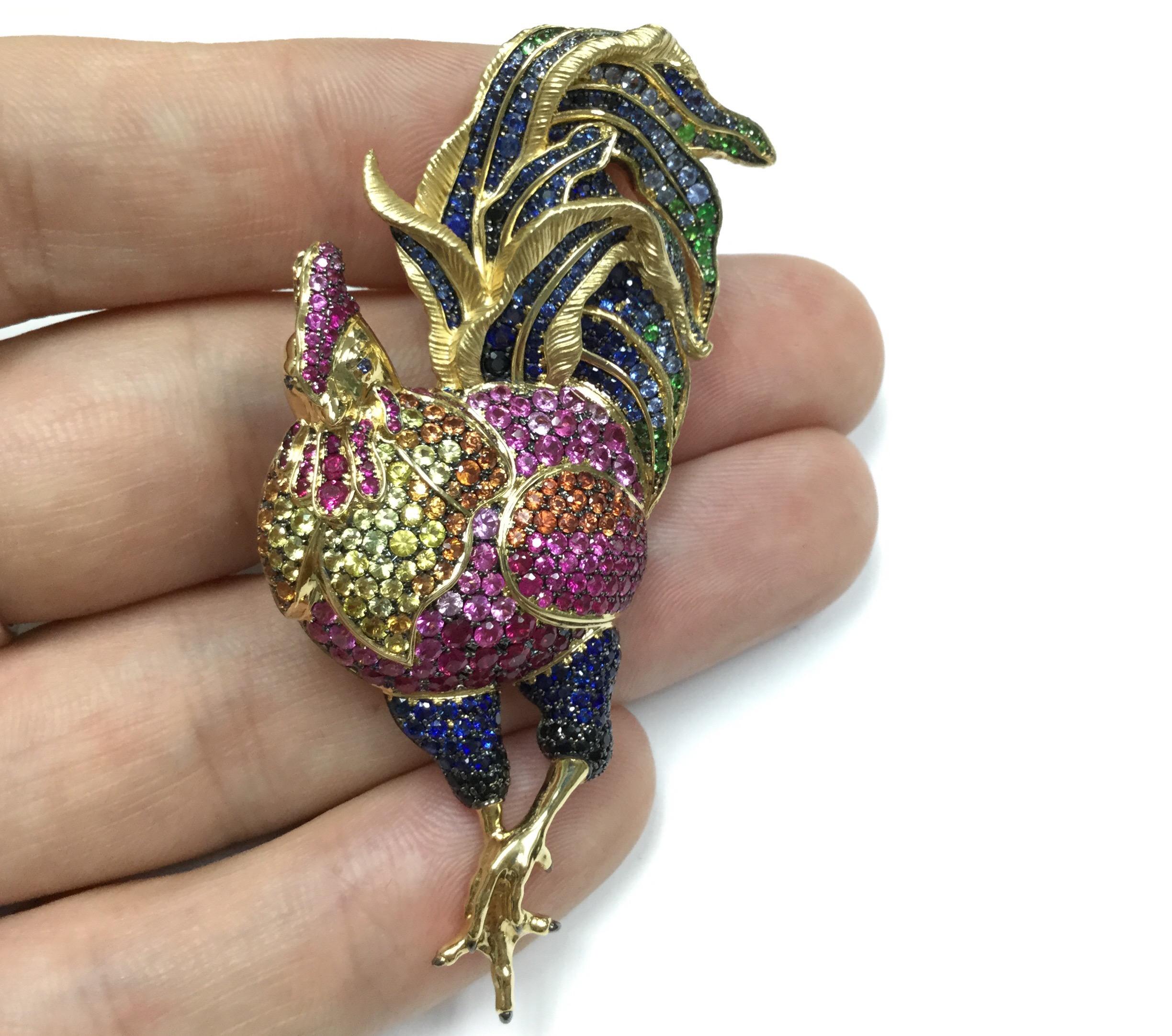sapphire rooster