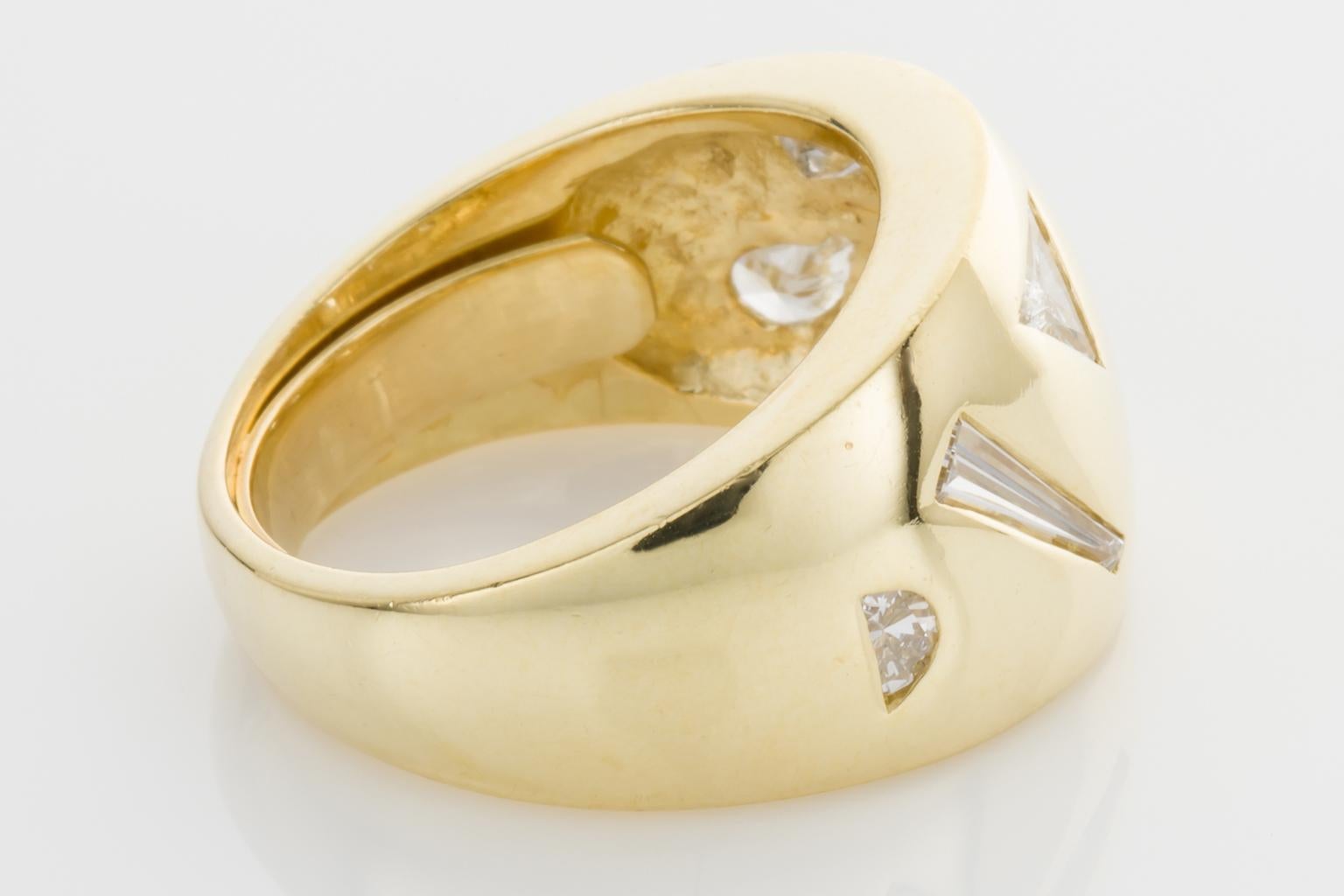 18k gold poker ring price