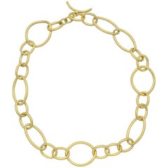 rolex 15200 review 18 Karat Yellow Gold Multi-Shape Link Necklace