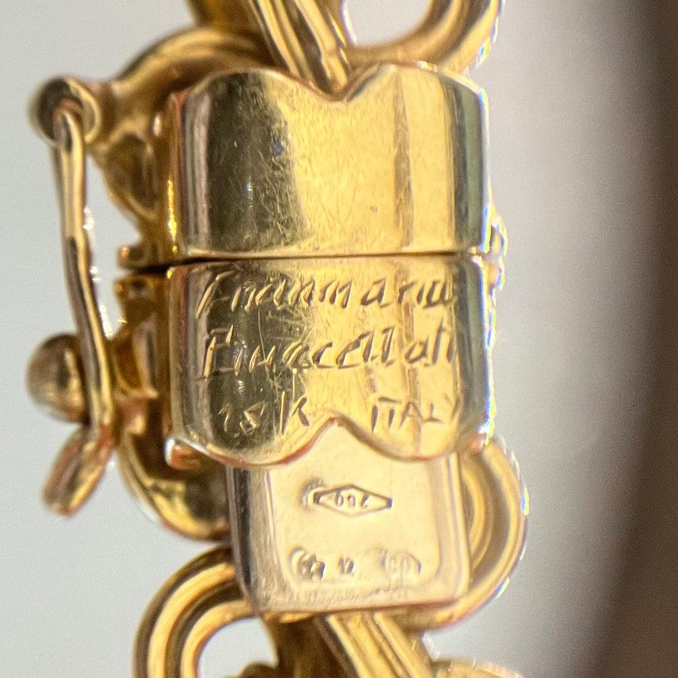 18 Karat Yellow Gold Necklace by Gianmaria Buccellati, 1960s 1