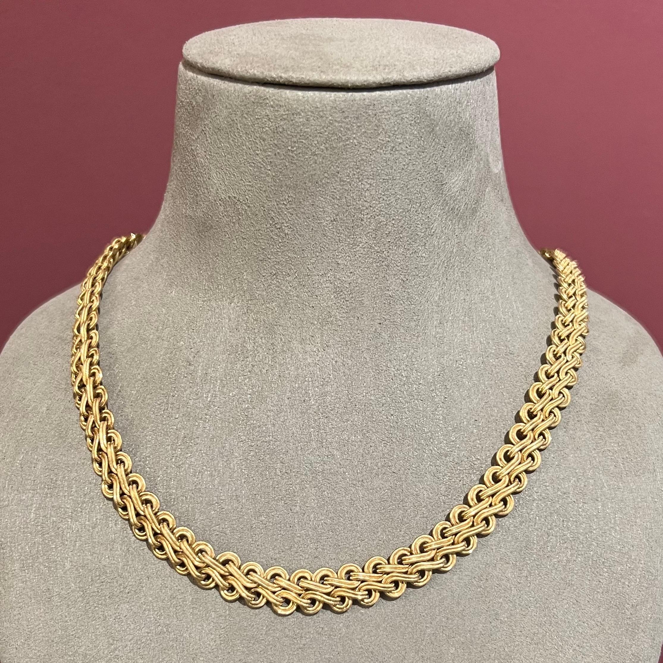 18 Karat Yellow Gold Necklace by Gianmaria Buccellati, 1960s 2