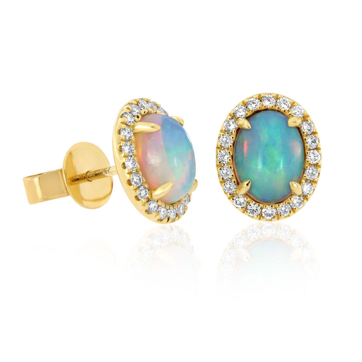 opal earring 2