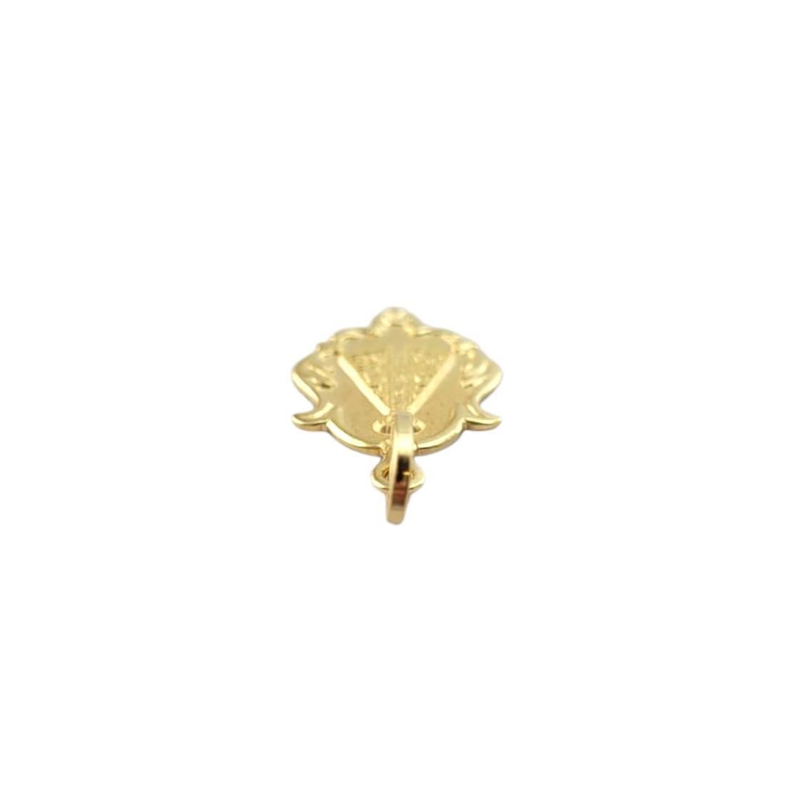 Ciondolo in oro giallo 18 carati Nostra Signora di Guadalupe #21487 in vendita 1