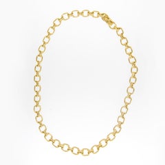 18 Karat Yellow Gold Paloma Picasso for Tiffany & Co. XO Necklace