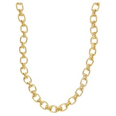 18 Karat Yellow Gold Paloma Picasso for Tiffany & Co. XO Necklace