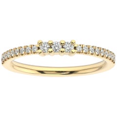 18 Karat Yellow Gold Paz Petite Diamond Ring '1/5 Carat'