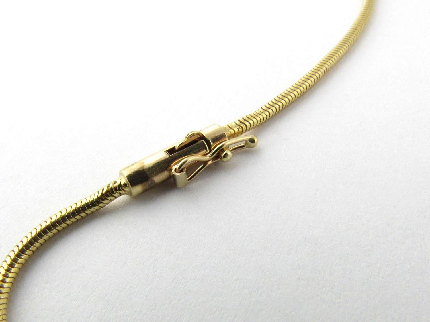 18 Karat Gelbgold Perle und Diamant Glockenblumen-Anhänger Halskette Damen im Angebot