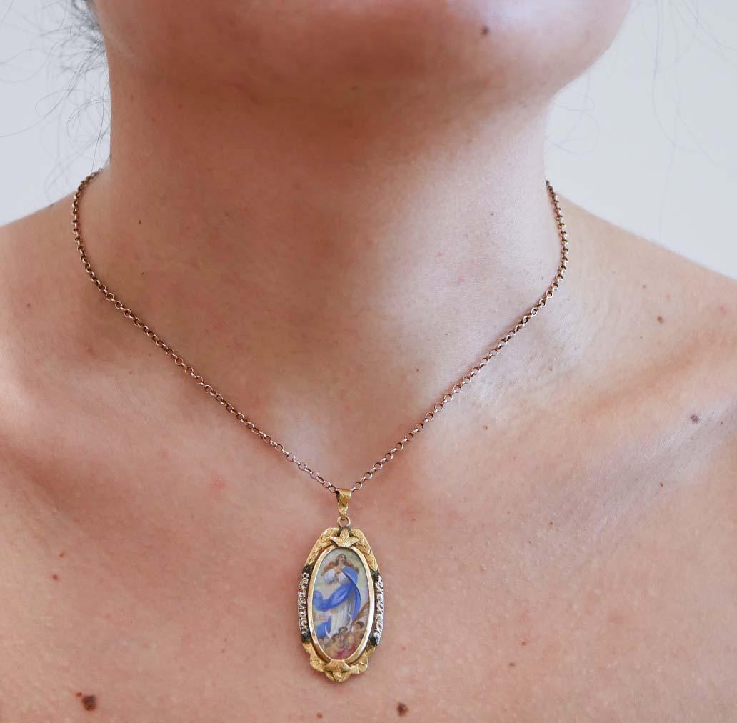 18 Karat Yellow Gold Pendant. en venta 1