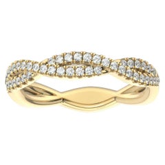 Anillo Petite Verona Infinito de Diamantes '1/4 Quilate' de Oro Amarillo de 18 Quilates