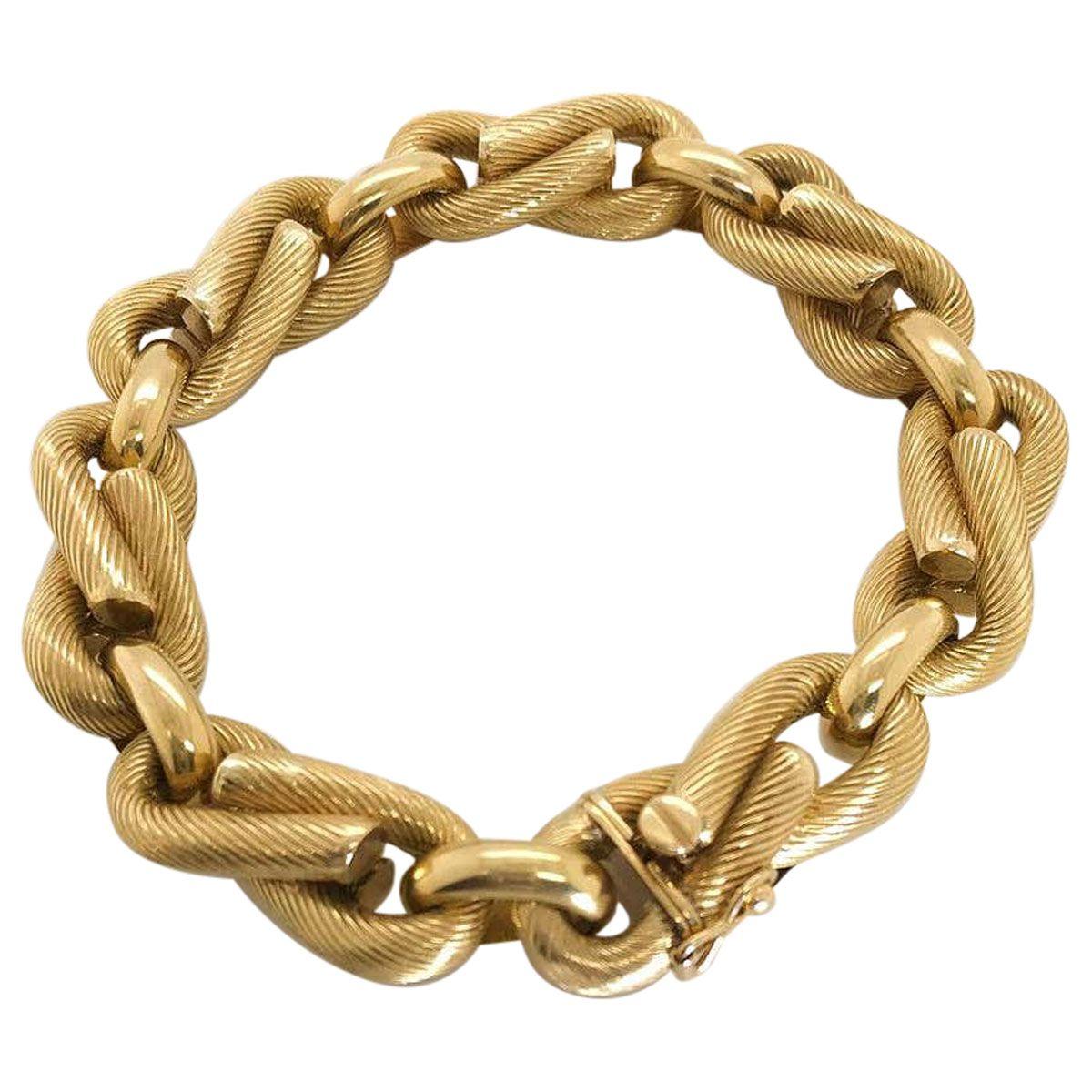 gold infinity link chain