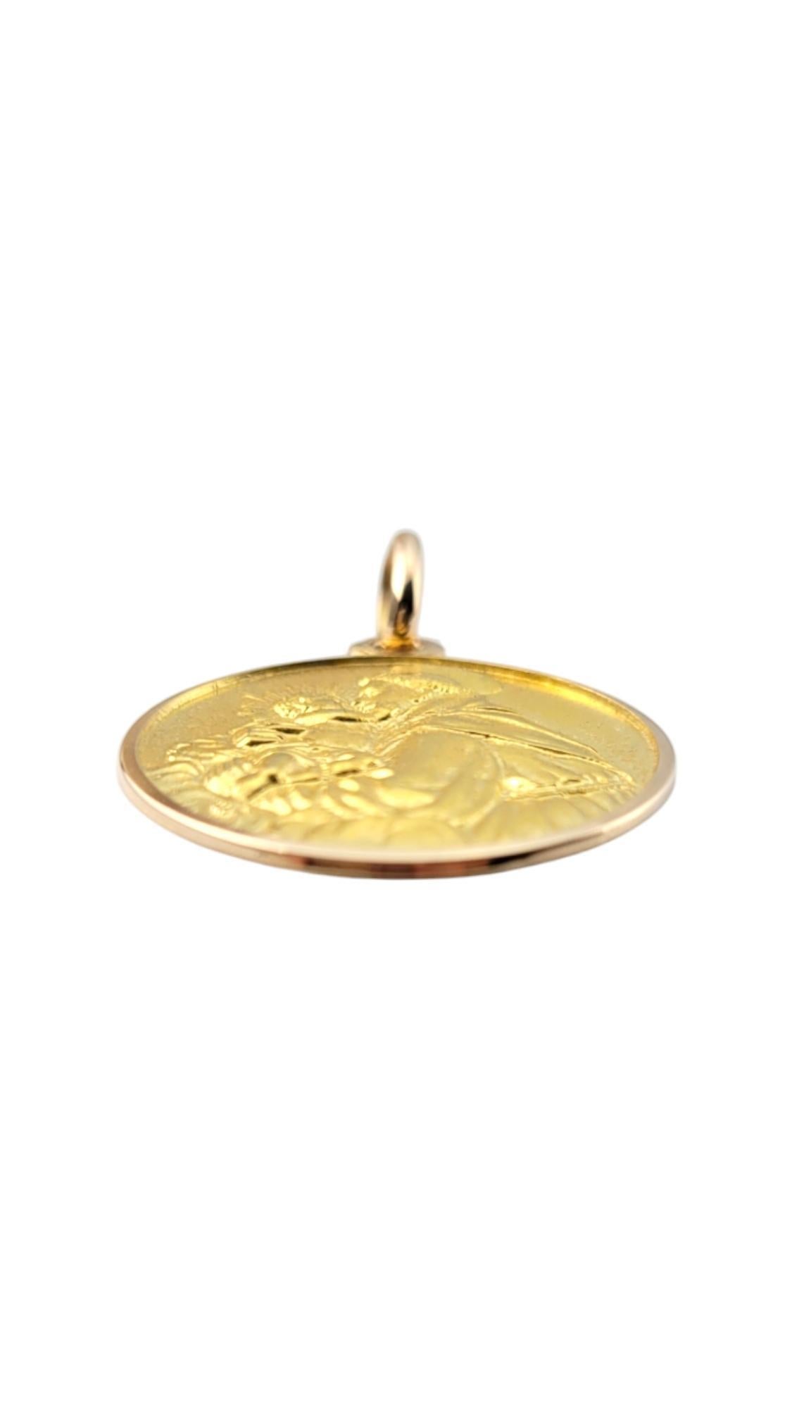 Donna Charm di Sant'Antonio da Padova in oro giallo 18 carati #20861 in vendita