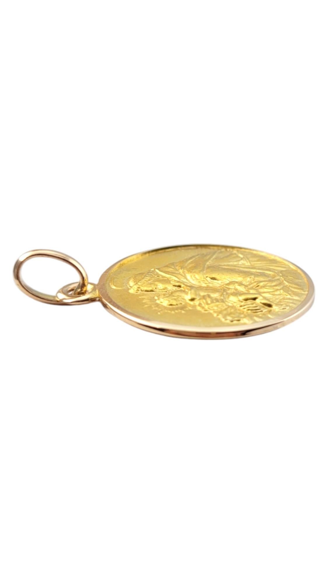 Charm di Sant'Antonio da Padova in oro giallo 18 carati #20861 in vendita 3