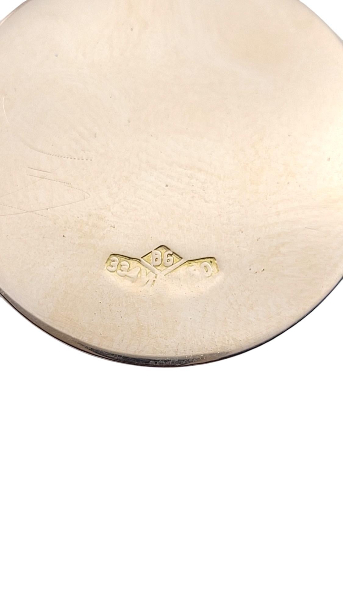 Charm en or jaune 18 carats Saint Antoine de Padua #20861 en vente 4
