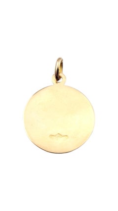 18 Karat Yellow Gold Saint Anthony of Padua Charm #24620