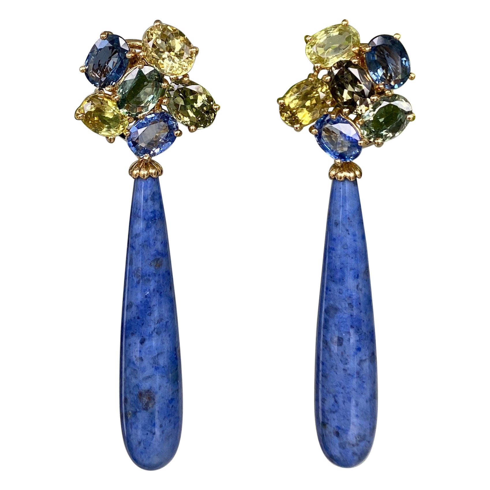 Chrysoberyl Dangle Earrings