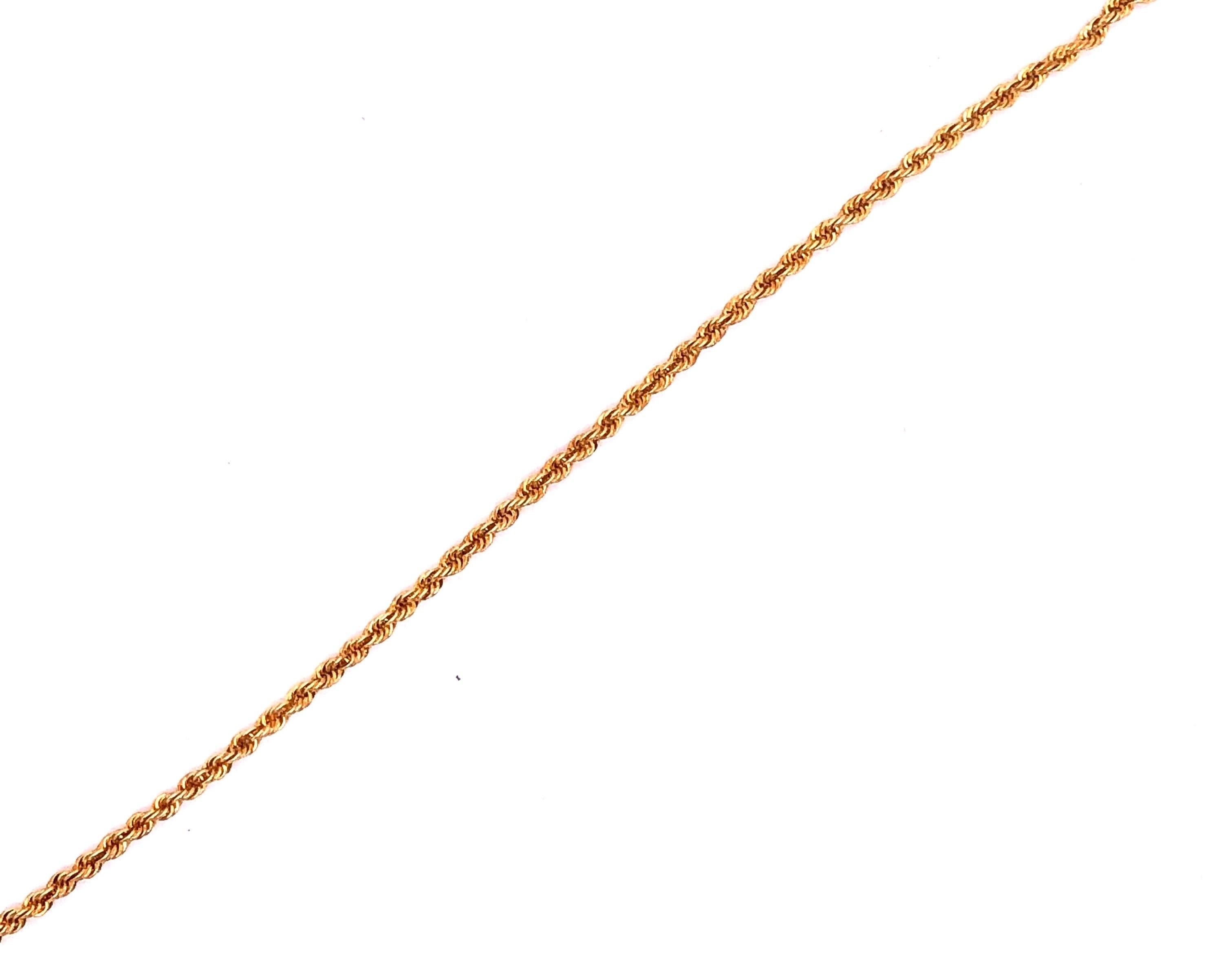 18 Karat Gelbgold Kreiskette-Armband für Damen oder Herren im Angebot