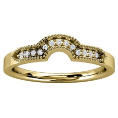 18 Karat Yellow Gold Turin Diamond Ring '1/10 Carat'