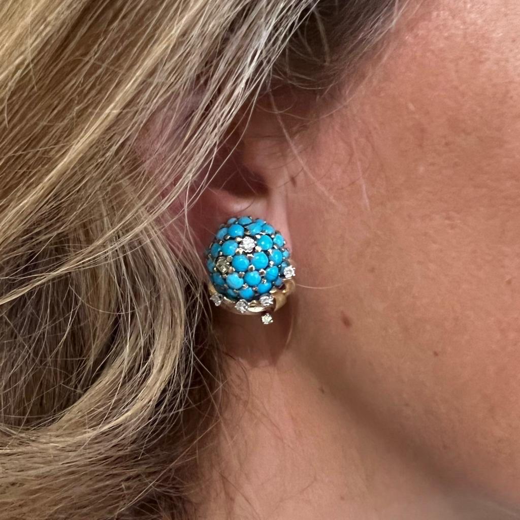 tiffany turquoise earrings