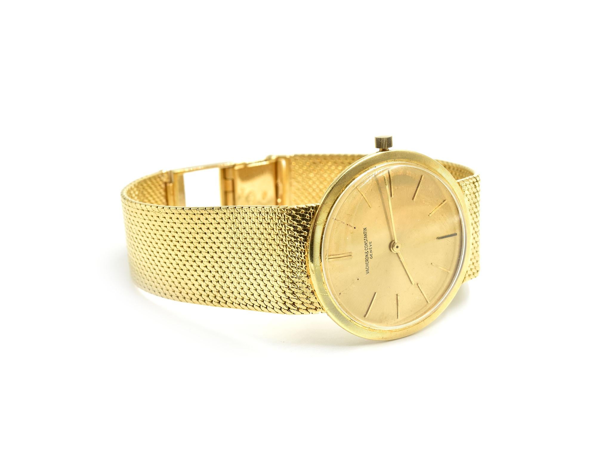 vacheron constantin gold watch