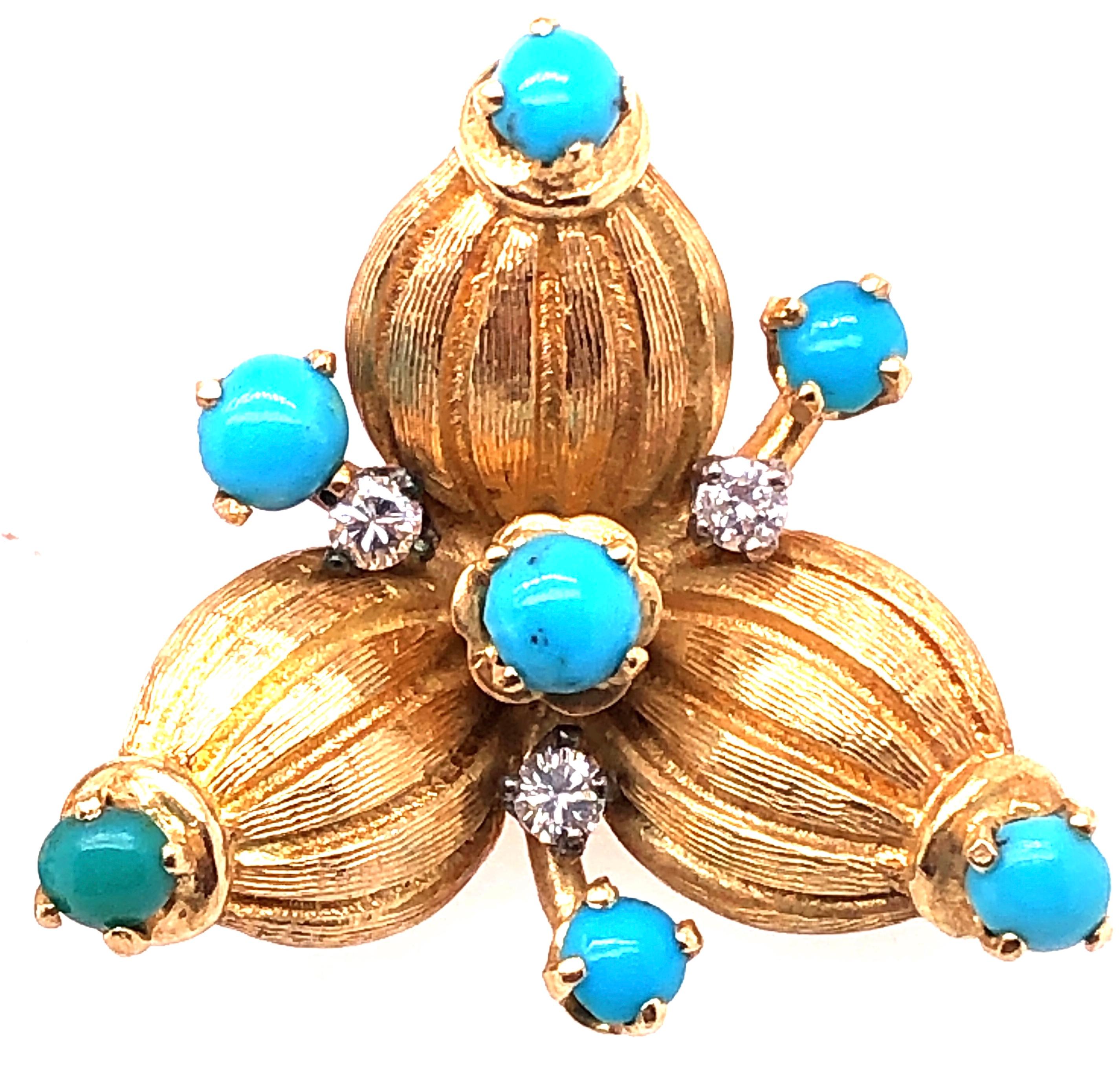 18 Karat Yellow Gold Vintage Earrings with Round Diamonds Turquoise.
13.5 grams total weight
3.22 mm stones size
2.5 mm diamond size