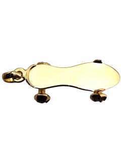 18 Karat Yellow Gold Vintage Roller Skate Charm #23699