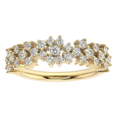 18 Karat Yellow Gold Willow Fashion Diamond Ring '3/4 Carat'
