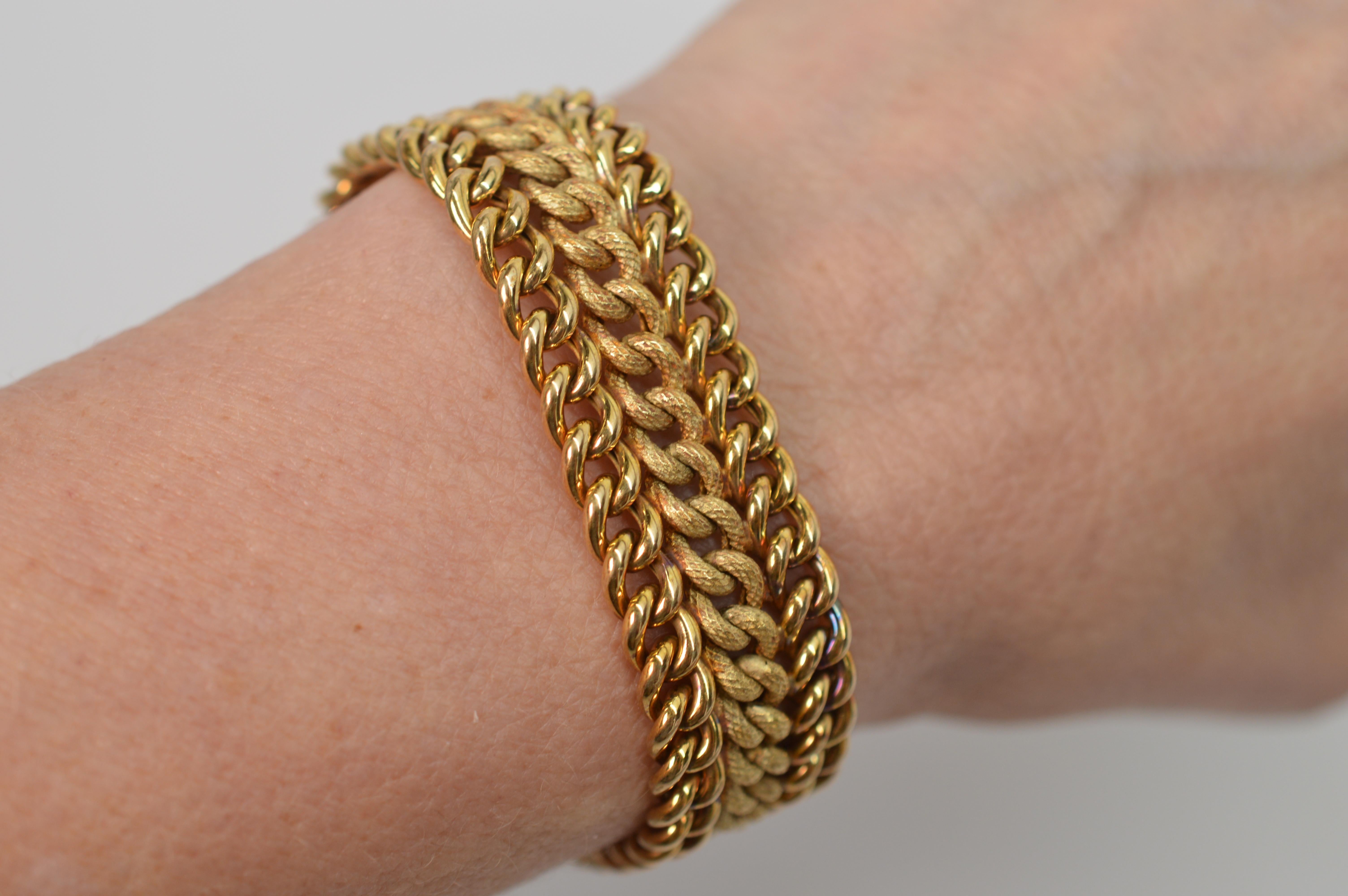 woven link bracelet