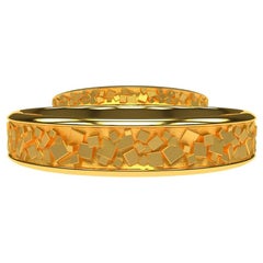 20 Karat Yellow Wedding Rings Bridal Set
