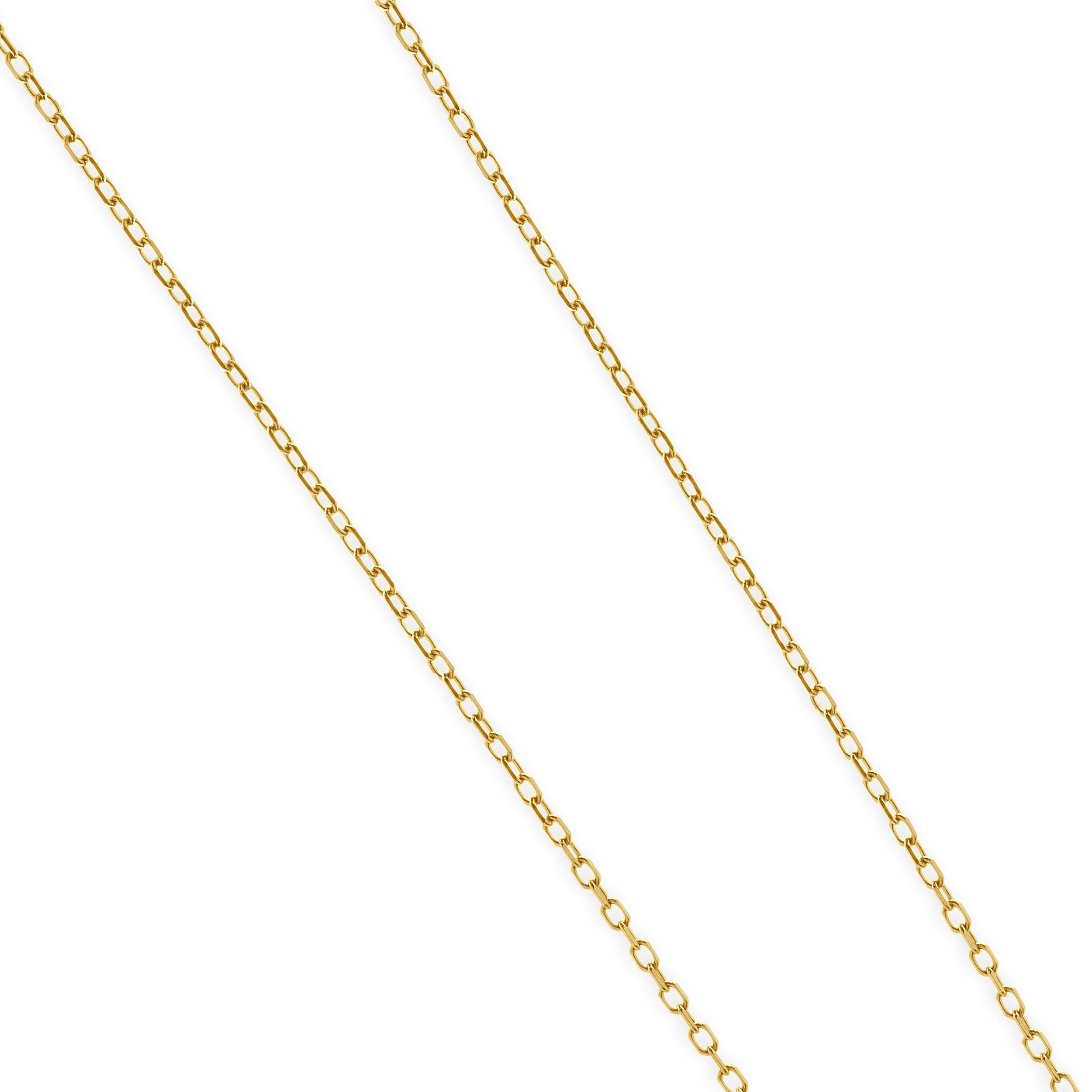 Taglio rotondo Collana floreale con diamanti in oro giallo e bianco 18 carati in vendita