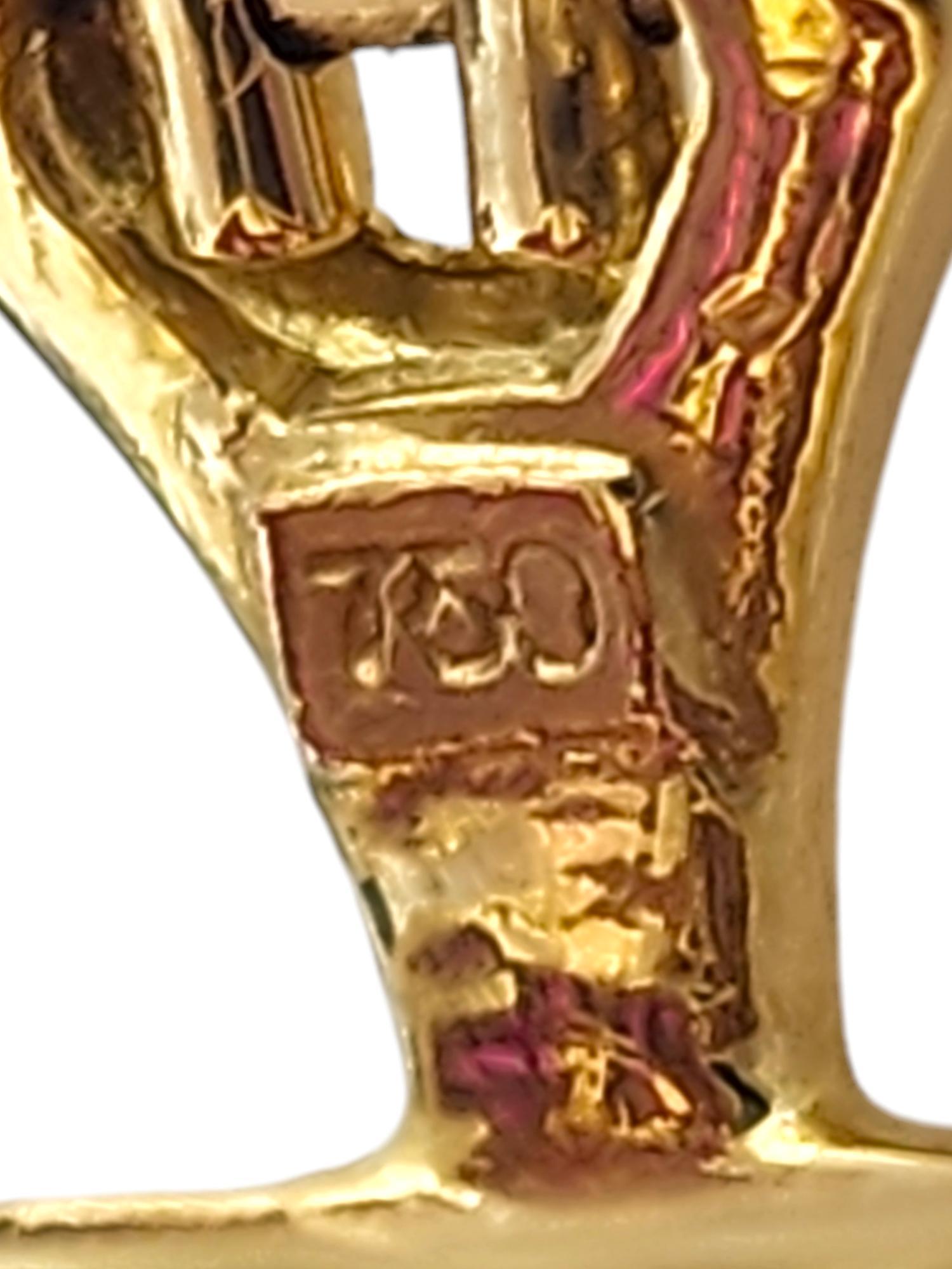 Donna Orecchini a bottone in oro giallo e bianco 18 carati con diamante e rubino naturale #19020 in vendita