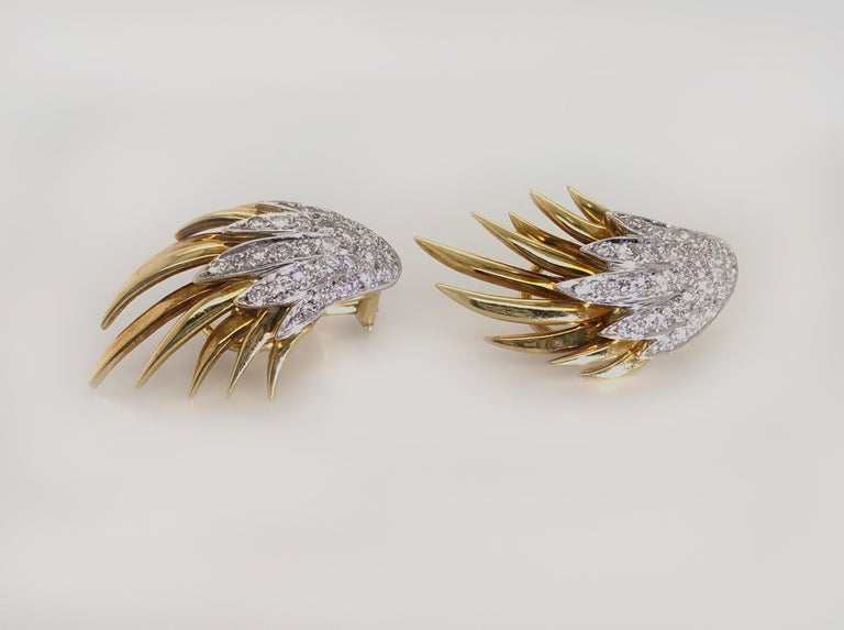 EARTH FLAME STAR EARRINGS