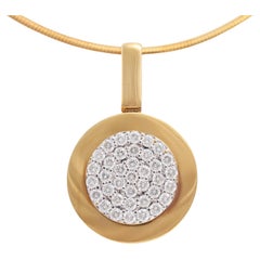 18 Kt 3.63 Ct. Diamond Pendant/Hanger/Necklace