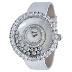 18 Kt Chopard Happy Diamonds Joaillerie, Reference : 204445-1001, Wrist Watch