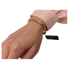 18 Kt Fope Gold Bracelet, High Jewelery Made in Italy