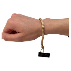 18 Kt Fope Gold Bracelet, High Jewelery Made in Italy