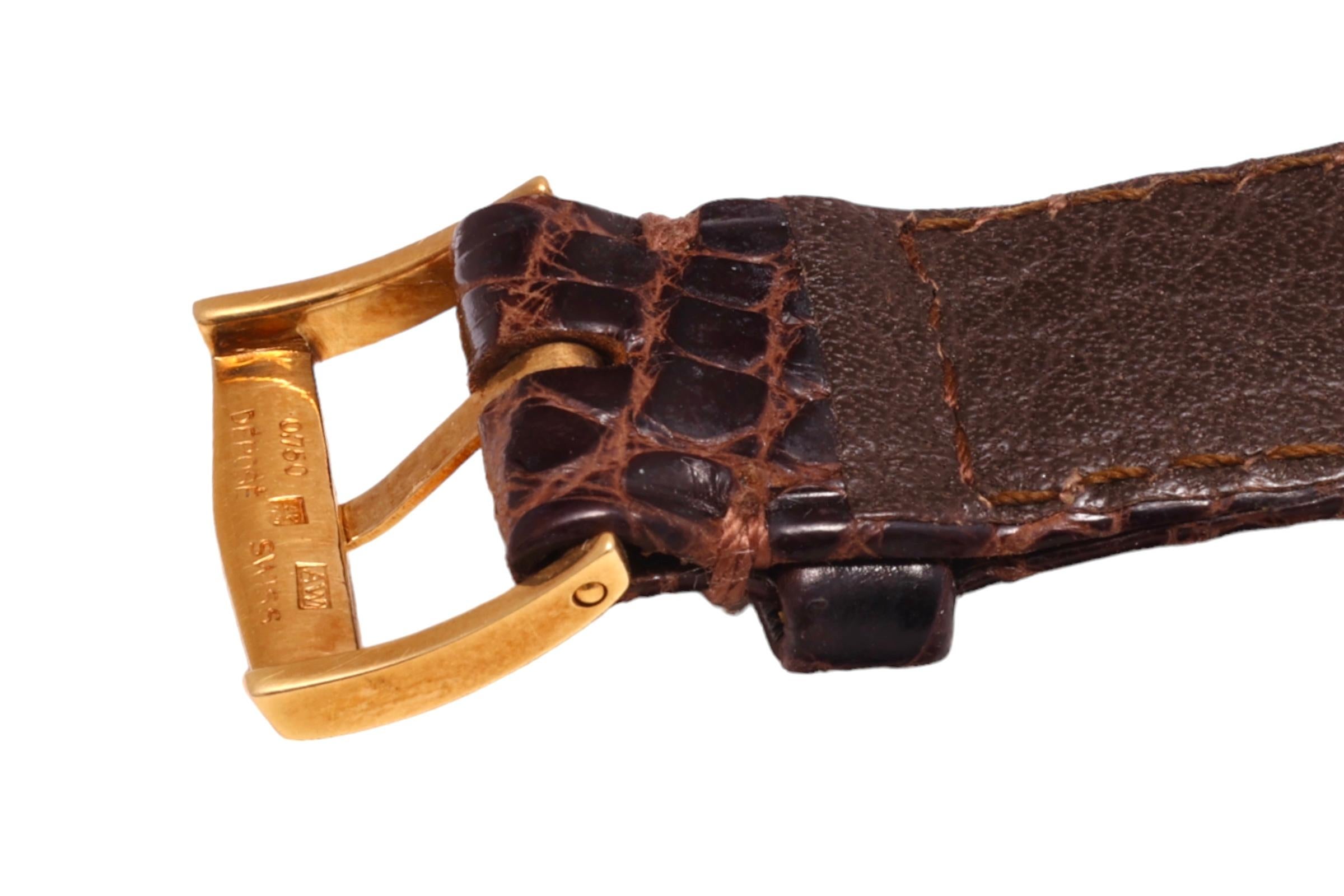 Audemars Piguet Cal K2070 Montre-bracelet automatique de collection en or 18 carats en vente 3