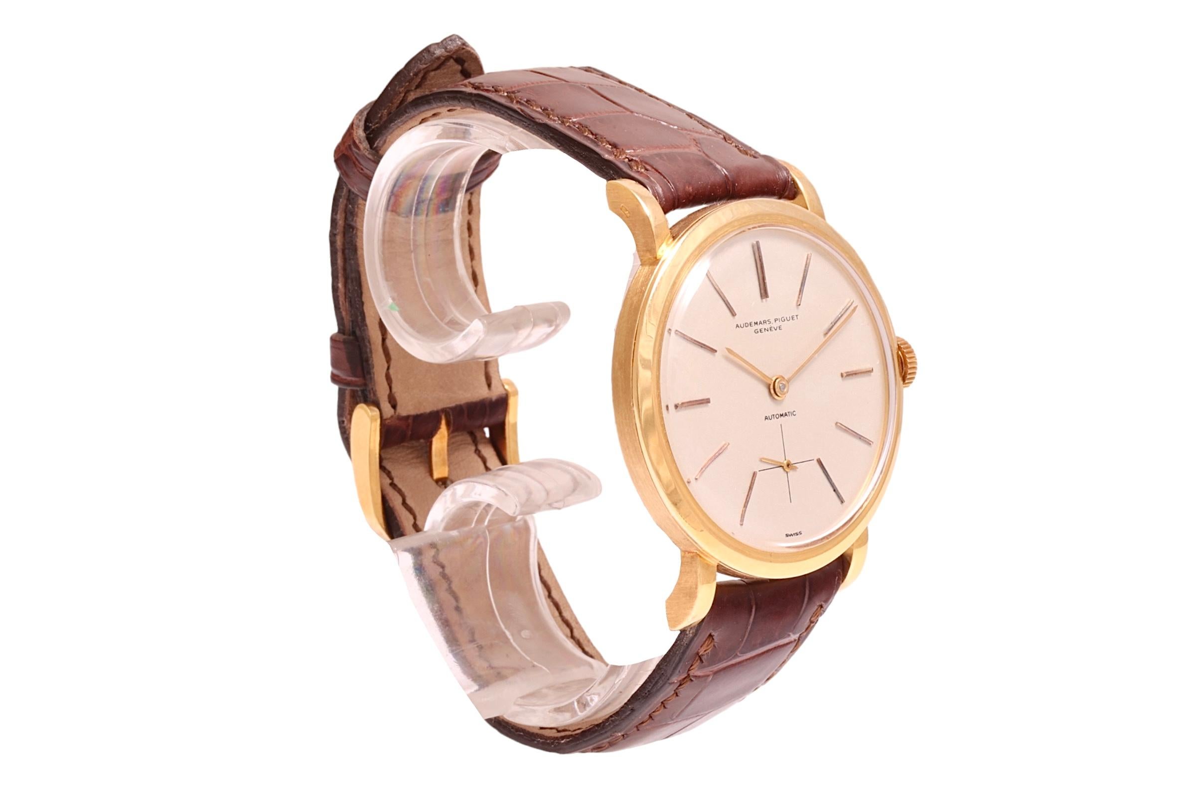 18 Kt Gold Audemars Piguet Cal K2070 Wrist Watch In Excellent Condition In Antwerp, BE