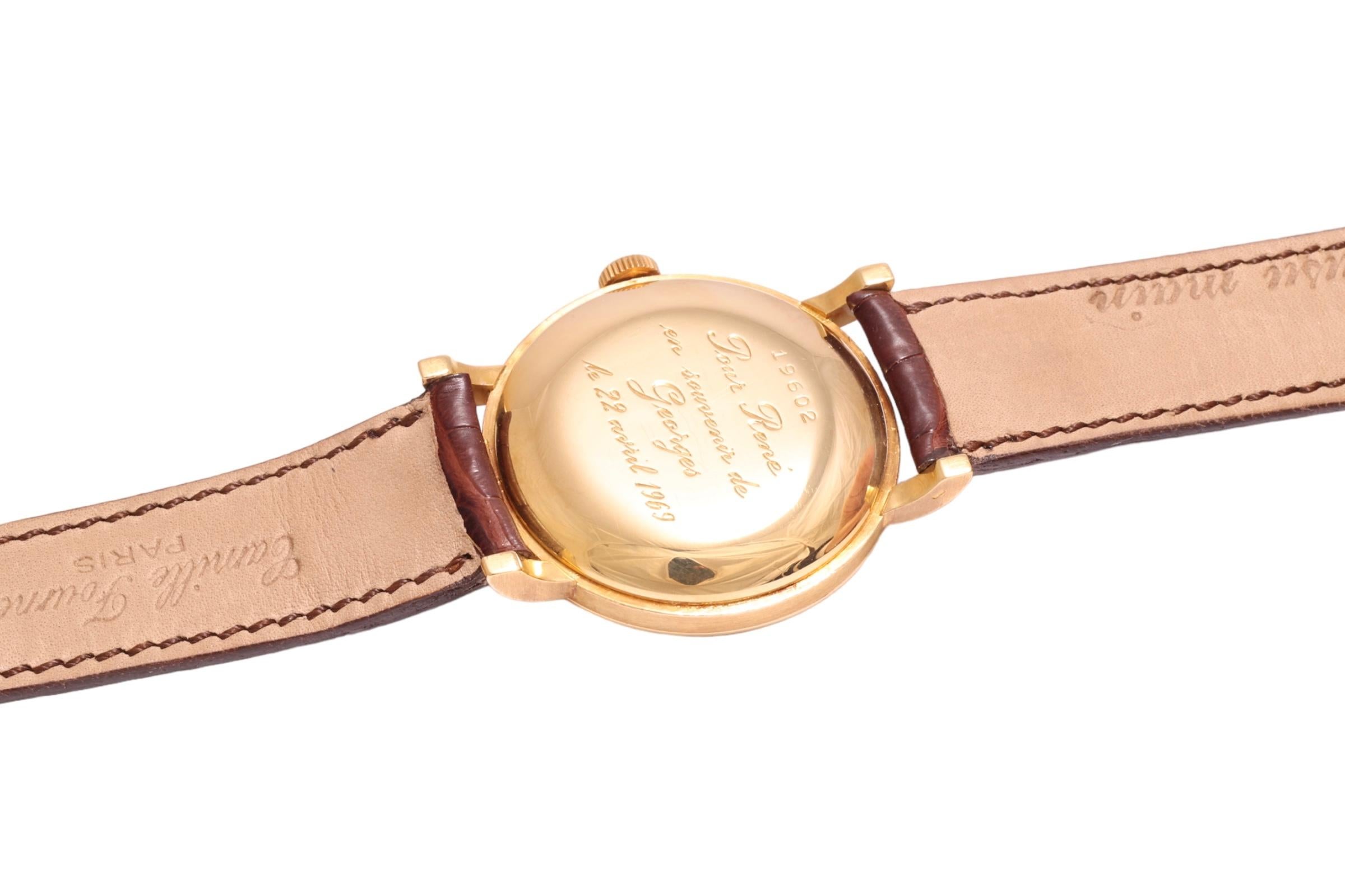 18 Kt Gold Audemars Piguet Cal K2070 Wrist Watch 1