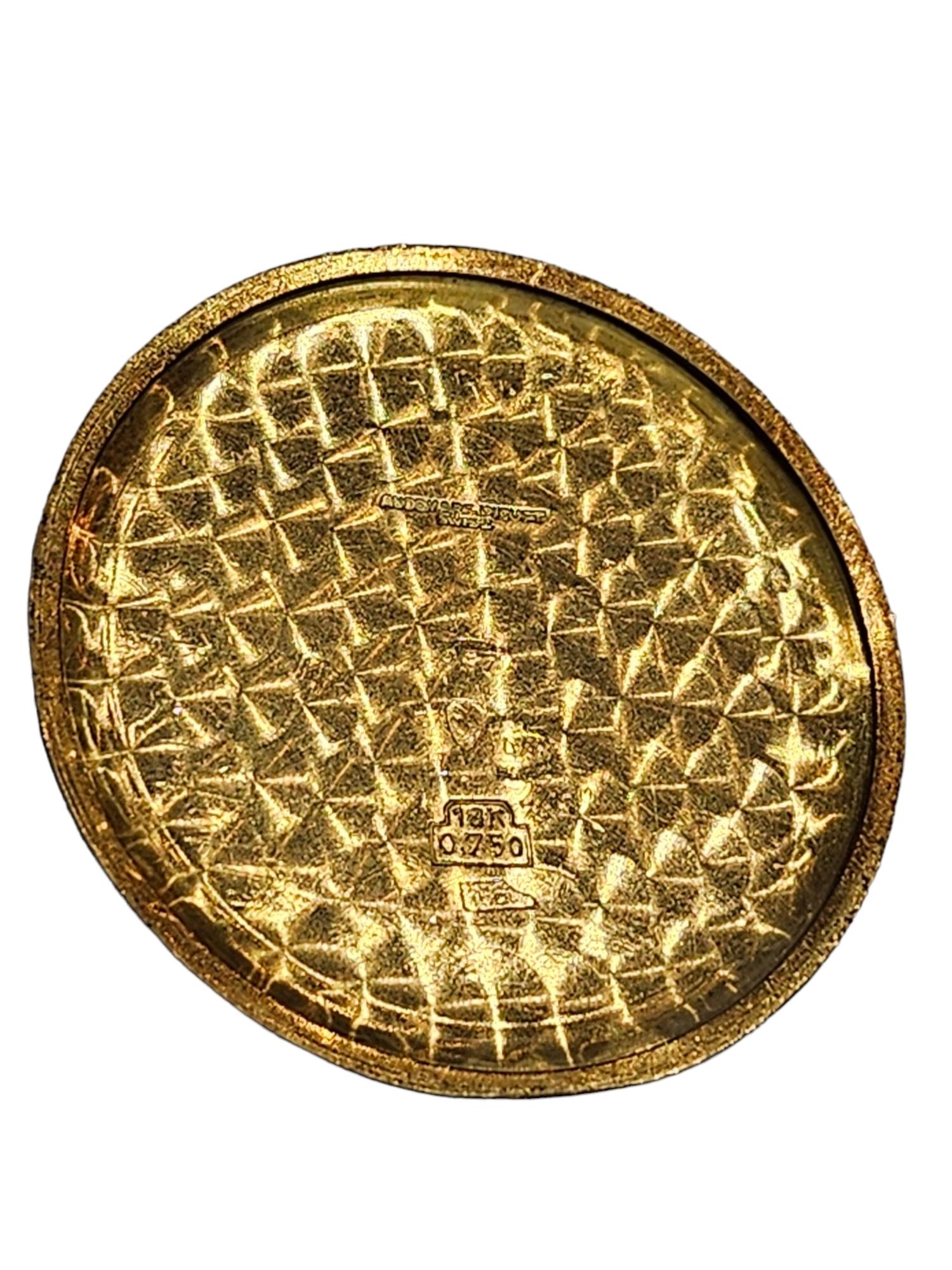 18 Karat Gold Audemars Piguet Calatrava Vintage Seltene Sammler-Armbanduhr 1940er Jahre im Angebot 6
