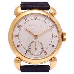 18 Kt Gold Audemars Piguet Calatrava Used Rare Collectors Wrist Watch 1940's