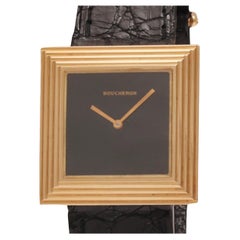 18 kt Gold Boucheron Quartz Wrist Watch