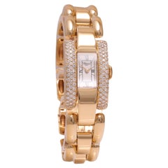Used 18 Kt. Gold & Diamonds Chopard La Strada Wrist Watch